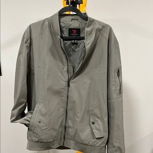 Men's Gray Bomber Jacket